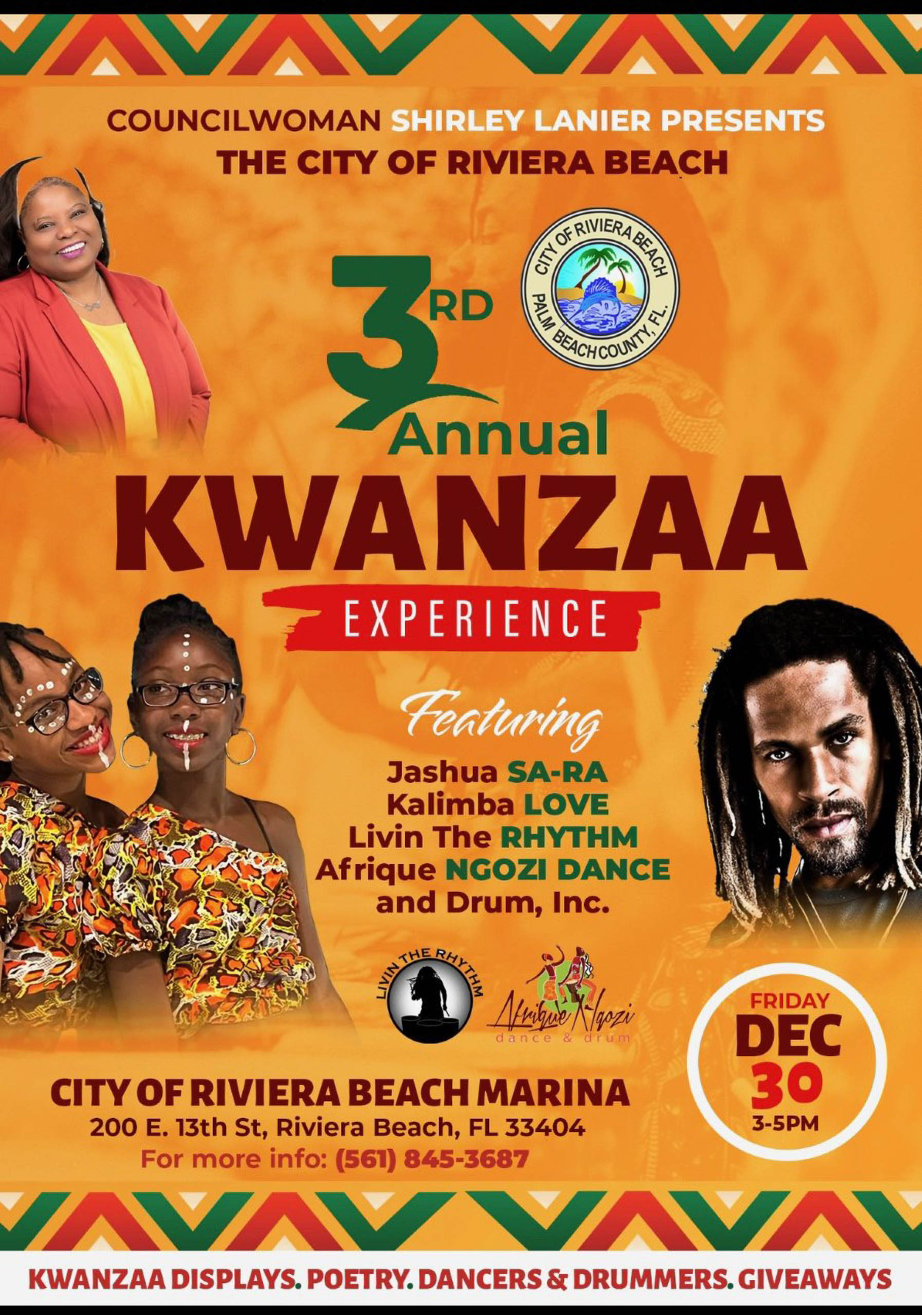 3rd Annual Kwanzaa Experience Dec30 3-5pm