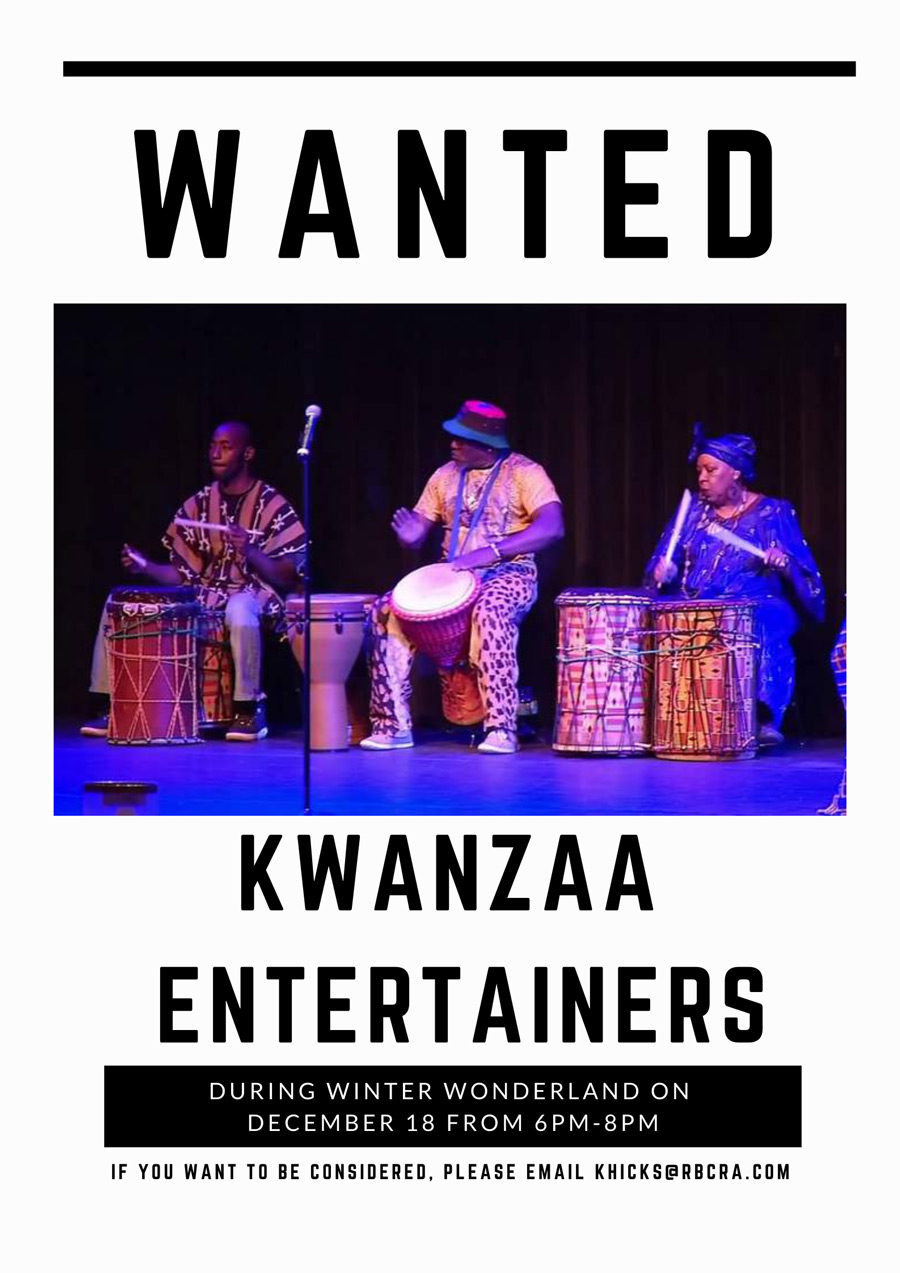 Kwanzaa Entertainers Wanted 