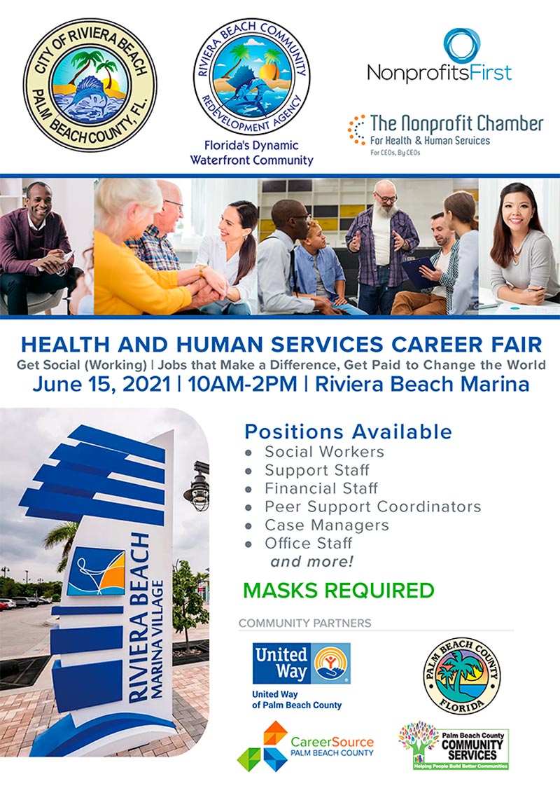Job Fair hosted by CRA and City at Marina on June 15 10am-2pm
