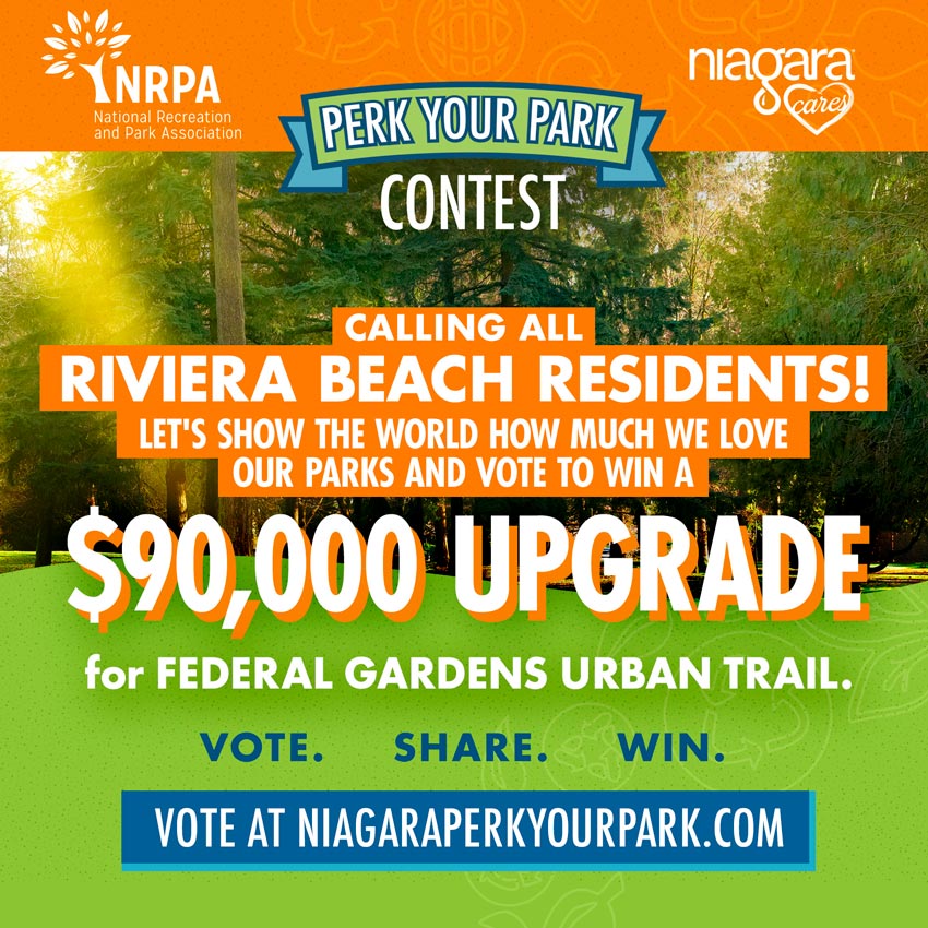 Help the City win $90,000 Upgrades for Park Projects Help the City win $90,000 Upgrades for Park Projects