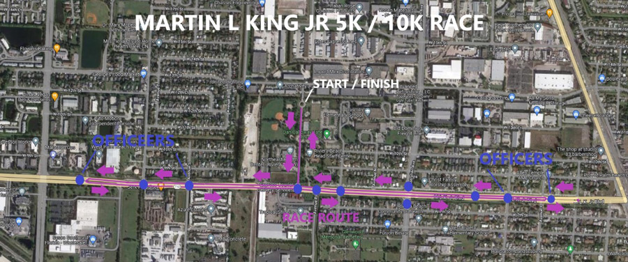 The Black Chamber of Commerce on Saturday, Jan. 21 is hosting an MLK Jr. 10K/5K/Walk starting at 7:30 am, 7:45 am & 7:50 am, respectively. The inside lane of MLK Blvd. will be closed between Barack Obama Highway to Congress Ave. The outside lane will remain open for Eastbound and Westbound traffic. Police will be stationed at key intersections. Northbound and Southbound traffic will be able to make right turns onto MLK Blvd.