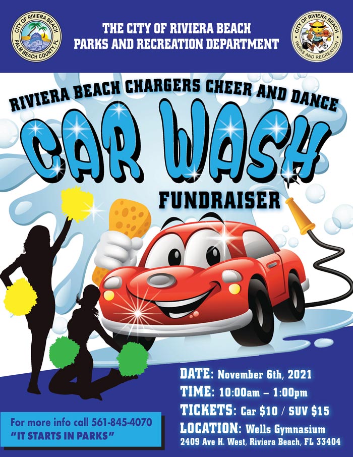 Car Wash Fundraiser November 6 from 10am to 1pm at Wells Gym
