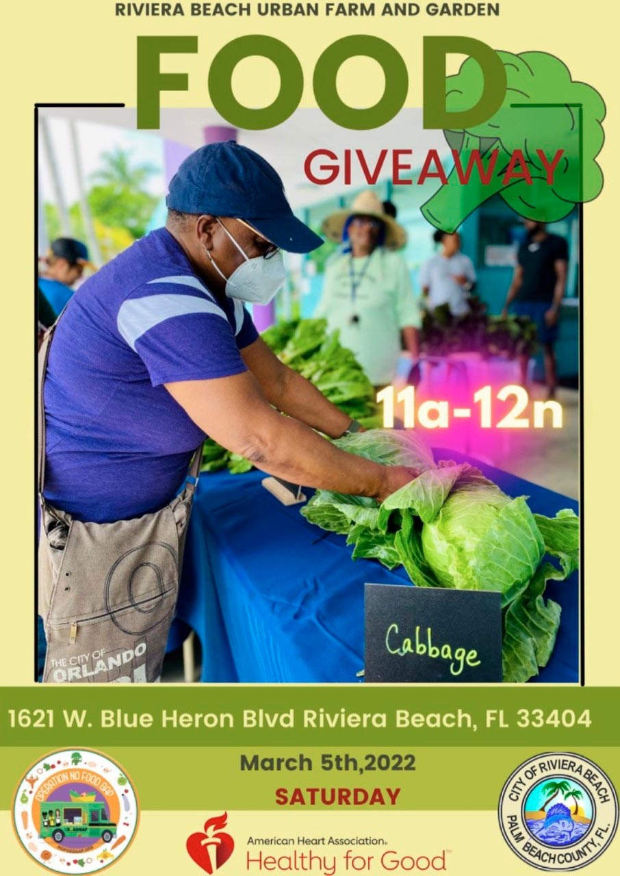 Food_Giveaway March 5th 11am to Noon at 1621 West Blue Heron