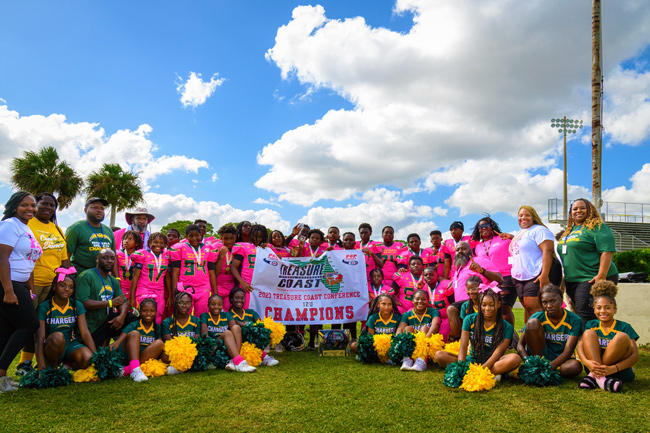 RIVIERA BEACH, FL (October 30, 2023) - Riviera Beach Youth Football Chargers, a powerhouse in youth football, achieved an astonishing victory in the Pop Warner Treasure Coast Football Conference. The Chargers dominated the field, securing a remarkable 33-13 win, cementing their status as the reigning champions. With an undefeated season in the highly competitive Pop Warner Treasure Coast Football conference 2023, the Chargers have emerged as a force to be reckoned with. Their exceptional performance has propelled them to the coveted next level - the East Coast Conference. The Chargers' success has caught the attention of sports enthusiasts and media outlets alike. Journalists and sports commentators who wish to get up close and personal with these rising stars are encouraged to reach out for interview opportunities. Don't miss this chance to witness the passion and commitment that drives the Riviera Beach Youth Football Chargers 12U (green) team. For media inquiries and more information, please contact: Brittany Collins Public Information Officer Bcollins@rivierabeach.org C: 561-371-1533